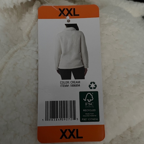 32 Degrees Cozy Fleece Button Front Jacket XXL - Picture 12 of 14